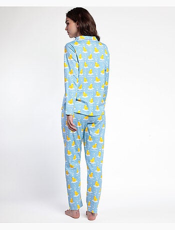 Pyjama ouvert à manches longues pour femme ADMAS Sweet Duckling
