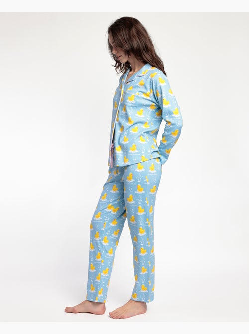 Pyjama ouvert à manches longues pour femme ADMAS Sweet Duckling - Kiabi Pyjama ouvert à manches longues pour femme ADMAS Sweet Duckling - Kiabi