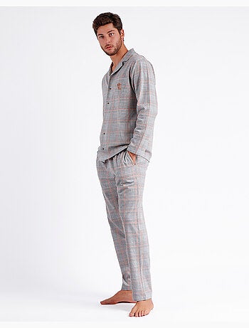 Pyjama ouvert à manches longues pour homme ADMAS Bulldog