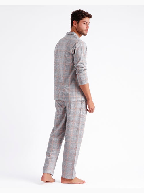 Pyjama ouvert à manches longues pour homme ADMAS Bulldog - Kiabi Pyjama ouvert à manches longues pour homme ADMAS Bulldog - Kiabi