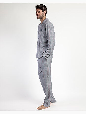 Pyjama ouvert à manches longues pour homme ADMAS CLASSIC