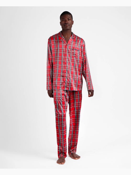 Pyjama ouvert à manches longues pour homme ADMAS CLASSIC, style écossais - Kiabi Pyjama ouvert à manches longues pour homme ADMAS CLASSIC, style écossais - Kiabi