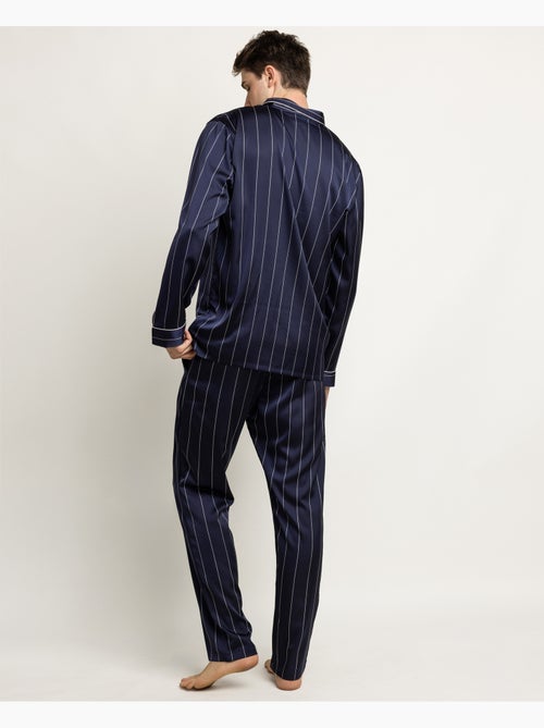 Pyjama ouvert à manches longues pour homme ADMAS LUXURY, style diplomatique de luxe - Kiabi Pyjama ouvert à manches longues pour homme ADMAS LUXURY, style diplomatique de luxe - Kiabi