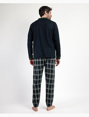 Pyjama ouvert à manches longues pour homme ADMAS MAGNIFIC Emerald