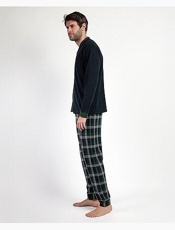 Pyjama ouvert à manches longues pour homme ADMAS MAGNIFIC Emerald