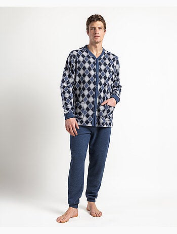 Pyjama ouvert à manches longues pour homme ADMAS MAGNIFICENT avec diamants
