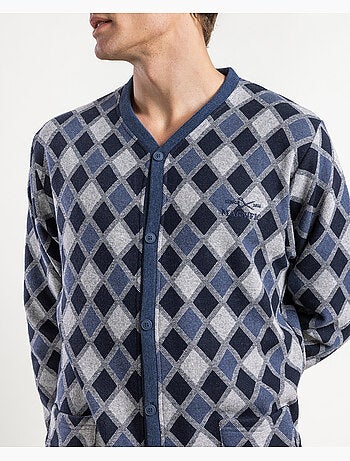Pyjama ouvert à manches longues pour homme ADMAS MAGNIFICENT avec diamants