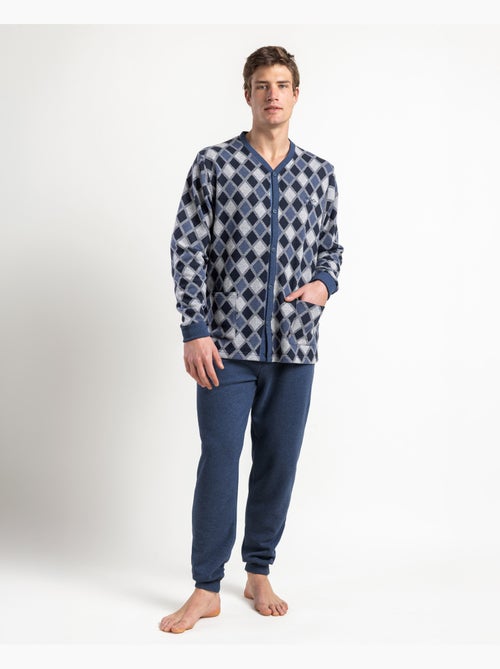 Pyjama ouvert à manches longues pour homme ADMAS MAGNIFICENT avec diamants - Kiabi Pyjama ouvert à manches longues pour homme ADMAS MAGNIFICENT avec diamants - Kiabi