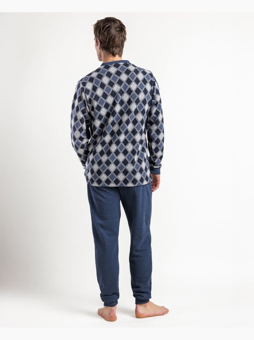 Pyjama ouvert à manches longues pour homme ADMAS MAGNIFICENT avec diamants - Kiabi Pyjama ouvert à manches longues pour homme ADMAS MAGNIFICENT avec diamants - Kiabi