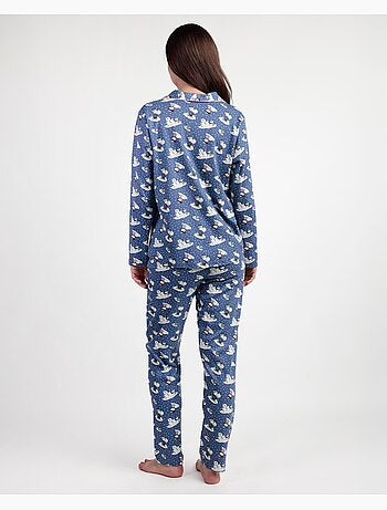 Pyjama ouvert à manches longues Snow Drift pour femme de PEANUTS