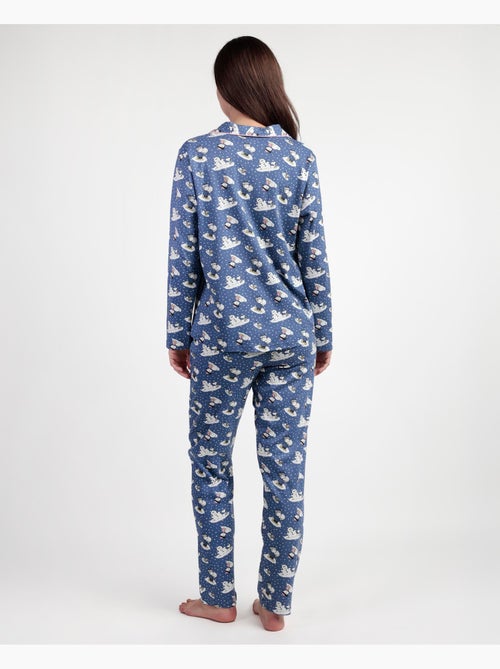 Pyjama ouvert à manches longues Snow Drift pour femme de PEANUTS - Kiabi Pyjama ouvert à manches longues Snow Drift pour femme de PEANUTS - Kiabi