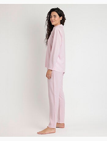 Pyjama ouvert à manches longues Spiga classique pour femme ADMAS CLASSIC