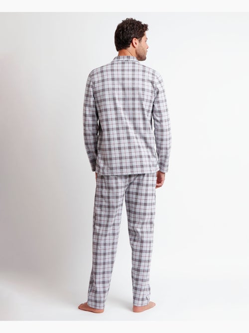 Pyjama ouvert à manches longues style grenat ADMAS CLASSIC pour homme - Kiabi Pyjama ouvert à manches longues style grenat ADMAS CLASSIC pour homme - Kiabi