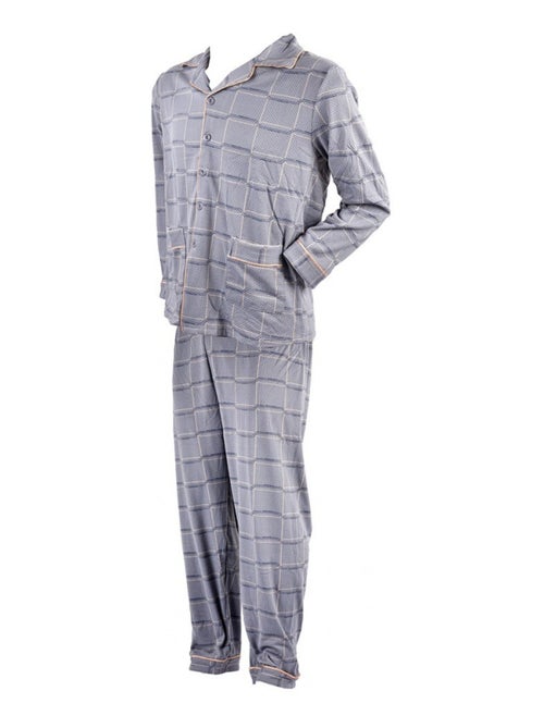 Pyjama OUVERT BOUTONNE ECO - Kiabi