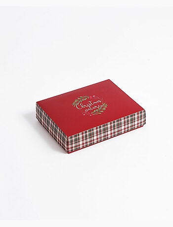 Pyjama ouvert classique de Noël à manches longues pour femme ADMAS CLASSIC