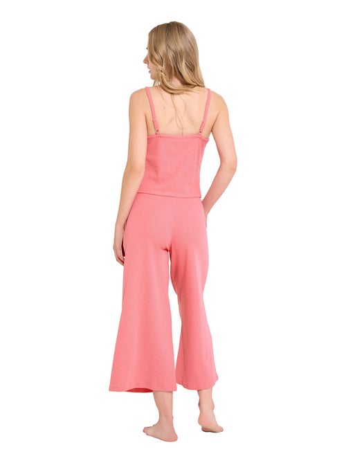 Pyjama pantacourt caraco FREELY - Kiabi
