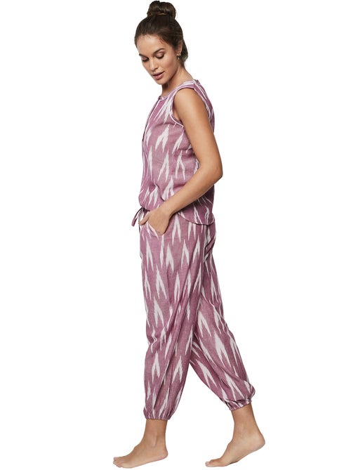 Pyjama pantacourt débardeur HOMEWEAR P101 - Kiabi