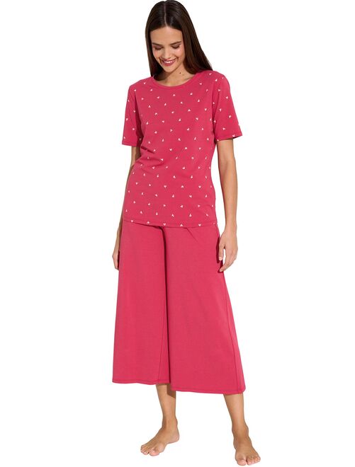 Pyjama pantacourt t-shirt True Love - Kiabi