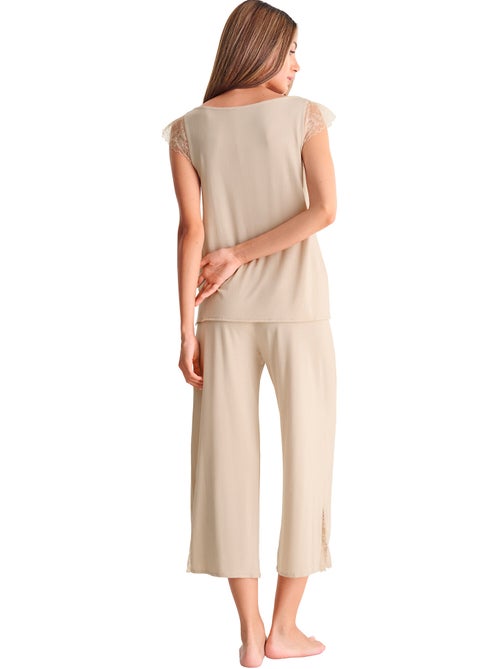 Pyjama pantalon 7-8 t-shirt DESTINY - Kiabi