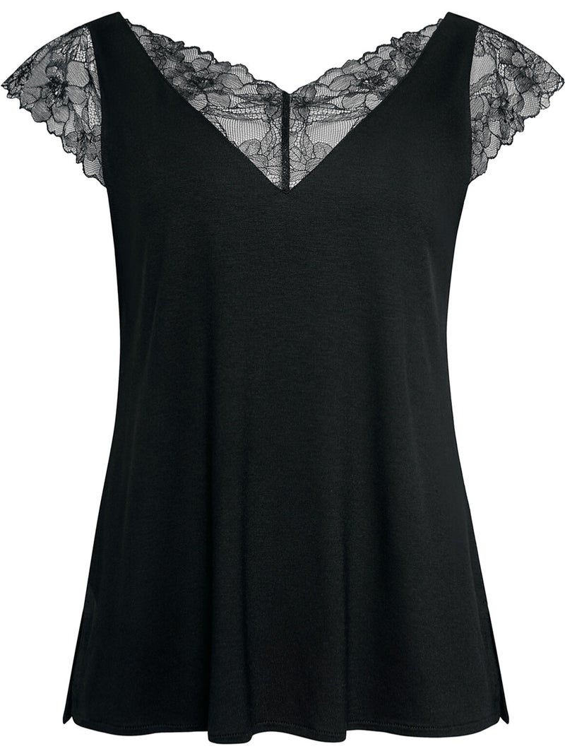 Pyjama pantalon 7-8 t-shirt DESTINY Noir - Kiabi