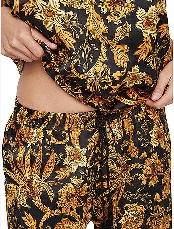 Pyjama pantalon caraco débardeur P117 ACANTHUS