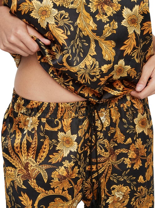 Pyjama pantalon caraco débardeur P117 ACANTHUS - Kiabi