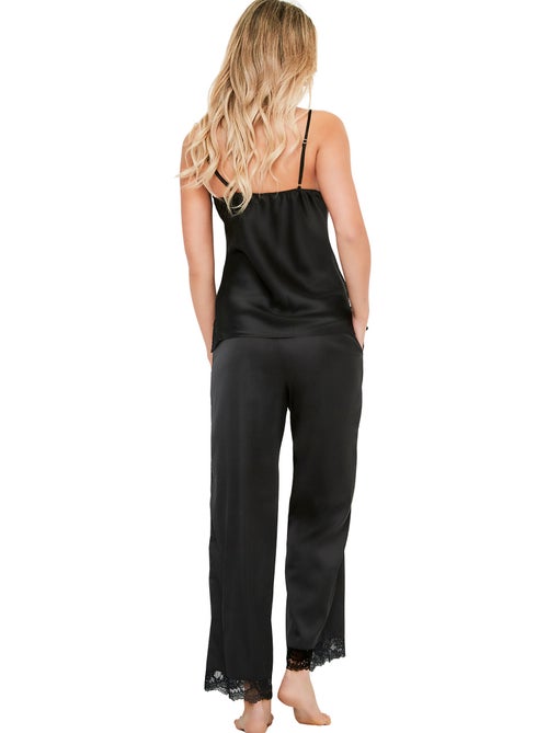 Pyjama pantalon caraco renatta - Kiabi Pyjama pantalon caraco renatta - Kiabi