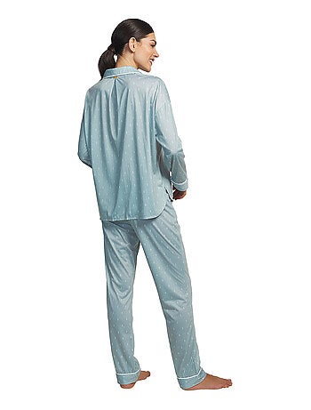 Pyjama pantalon chemise manches longues Algodon