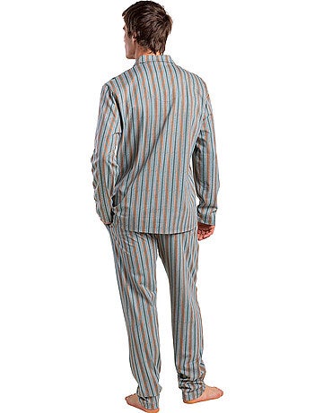 Pyjama pantalon chemise manches longues caribou