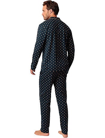 Pyjama pantalon chemise manches longues Classic Tie