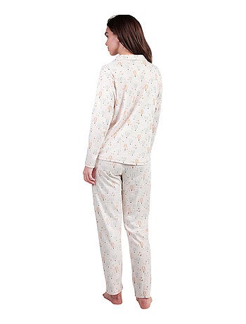 Pyjama pantalon chemise manches longues Enjoy Every Moment