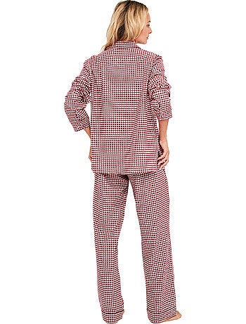 Pyjama pantalon chemise manches longues french twin