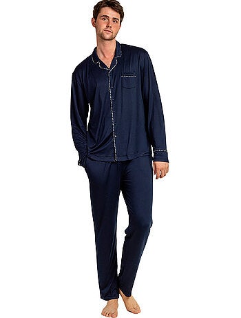 Pyjama pantalon chemise manches longues luxury pearl