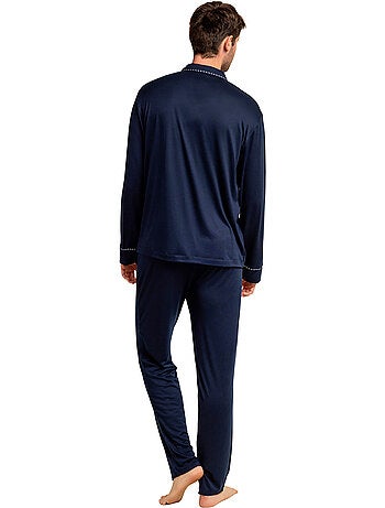 Pyjama pantalon chemise manches longues luxury pearl