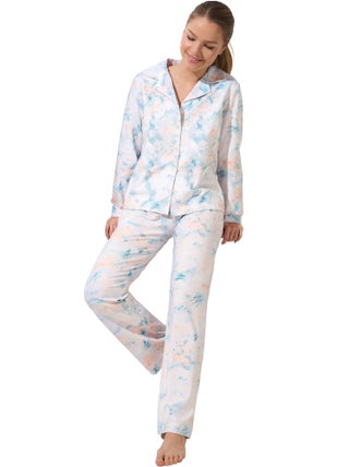 Pyjama pantalon chemise manches longues Olena