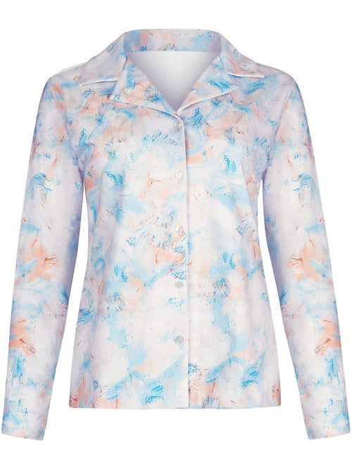 Pyjama pantalon chemise manches longues olena - Kiabi Pyjama pantalon chemise manches longues olena - Kiabi