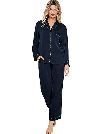 Pyjama pantalon chemise manches longues one gloss