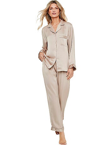 Pyjama pantalon chemise manches longues one gloss