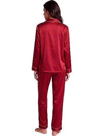 Pyjama pantalon chemise manches longues one gloss