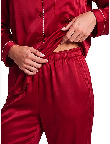 Pyjama pantalon chemise manches longues one gloss