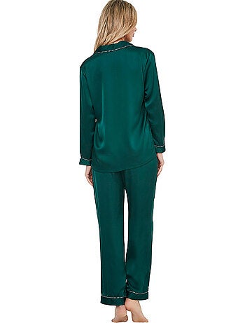 Pyjama pantalon chemise manches longues one gloss
