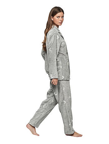 Pyjama pantalon chemise manches longues P112 ETOILE DE SOIR