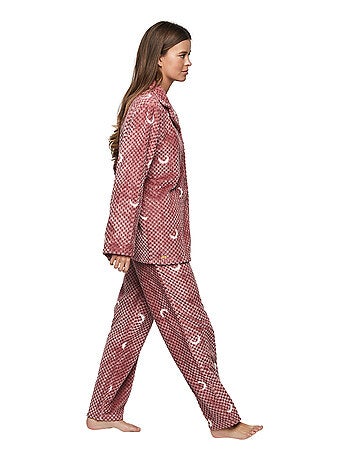 Pyjama pantalon chemise manches longues P112 ETOILE DE SOIR