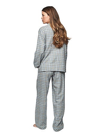 Pyjama pantalon chemise manches longues P114 HERITAGE