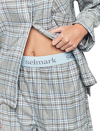 Pyjama pantalon chemise manches longues P114 HERITAGE