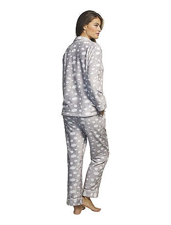 Pyjama pantalon chemise manches longues Polar Joven