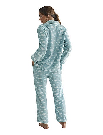Pyjama pantalon chemise manches longues Polar Joven
