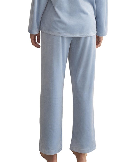 Pyjama pantalon chemise manches longues POLARSOFT - Kiabi Pyjama pantalon chemise manches longues POLARSOFT - Kiabi