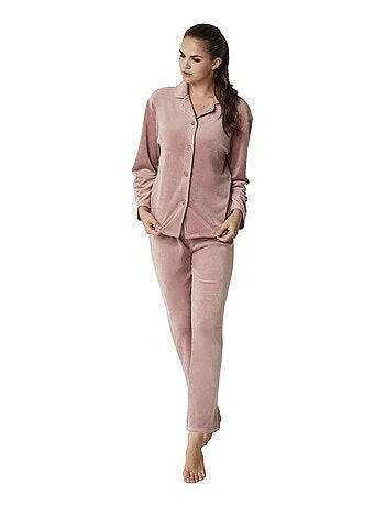 Pyjama pantalon chemise manches longues POLARSOFT