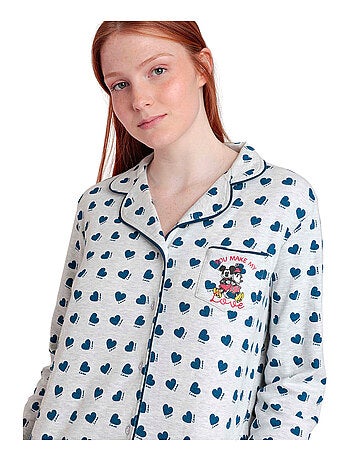 Pyjama pantalon chemise You Make My Love Disney